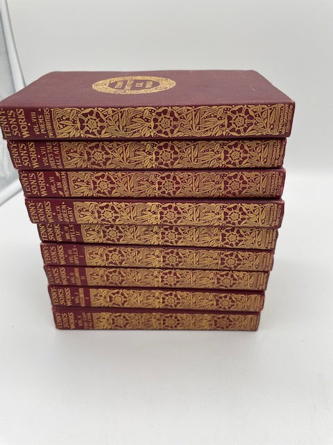 Alfred Tennyson 9 Volume Set of Books (Item 0344)
