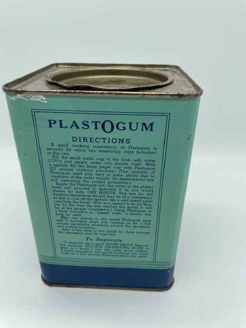 Plast-O-Gum Tin (Item 0373)