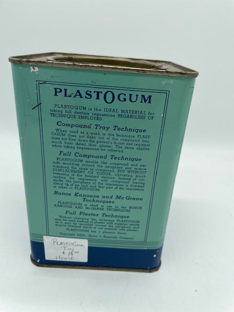 Plast-O-Gum Tin (Item 0373)