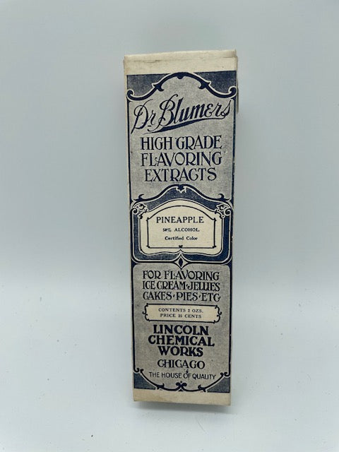 Vintage Dr. Blumers Extract Box (Item 0371)
