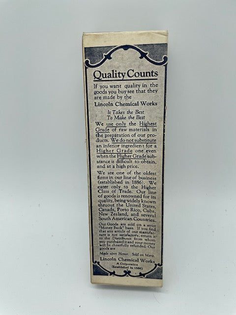 Vintage Dr. Blumers Extract Box (Item 0371)