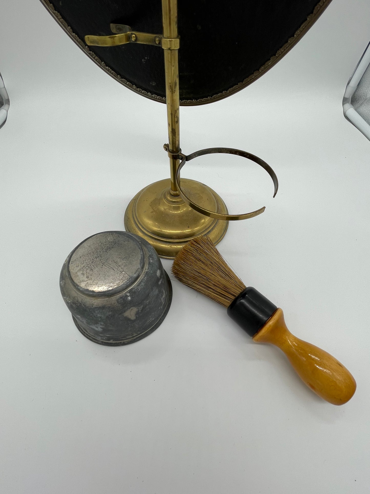 Antique Shaving Mirror (Item Number 0024)