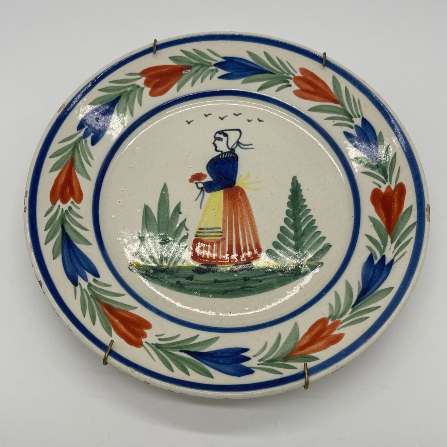 Quimper Plate (Item Number 0074)