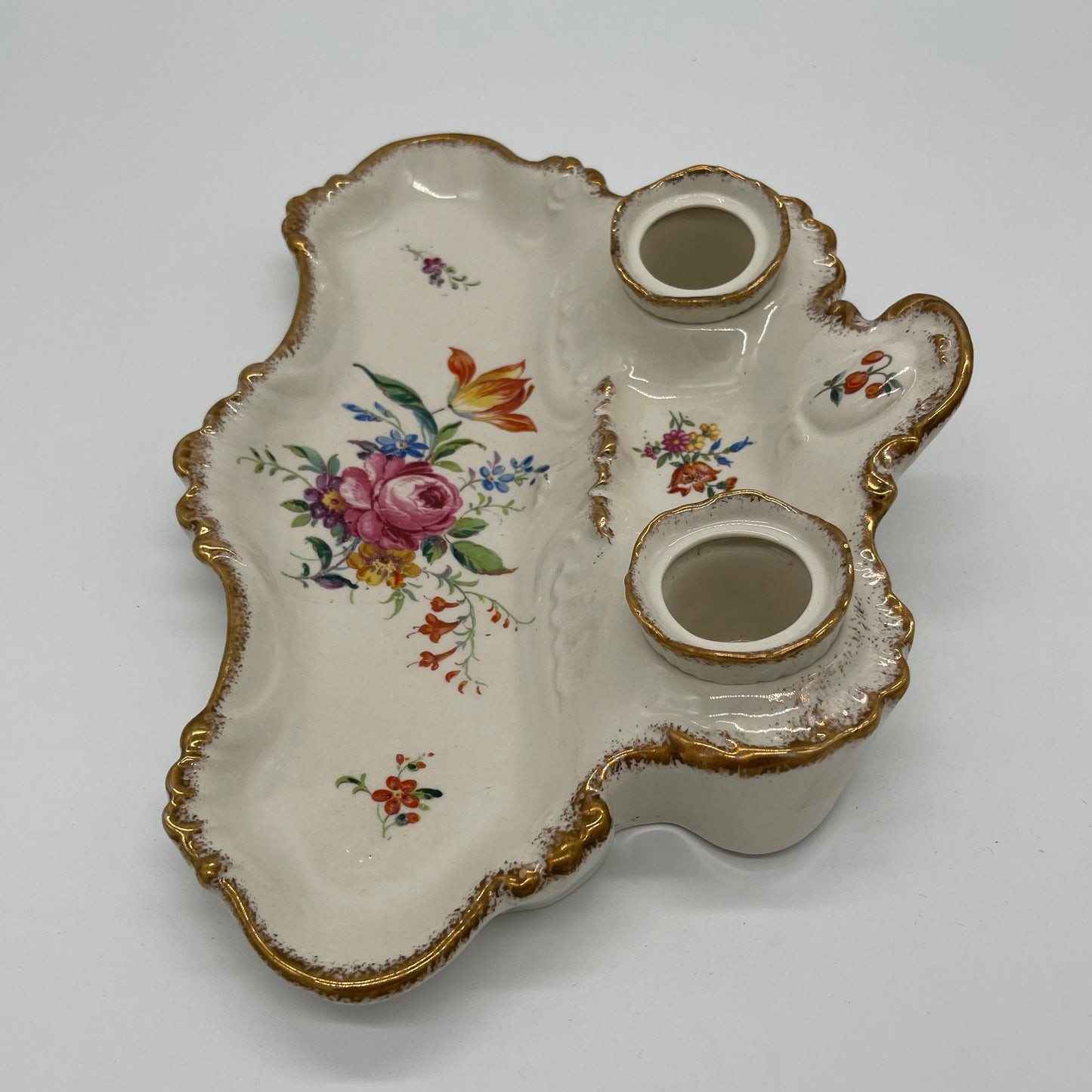 Vintage Ink Well Desk Set (Item Number 0038)