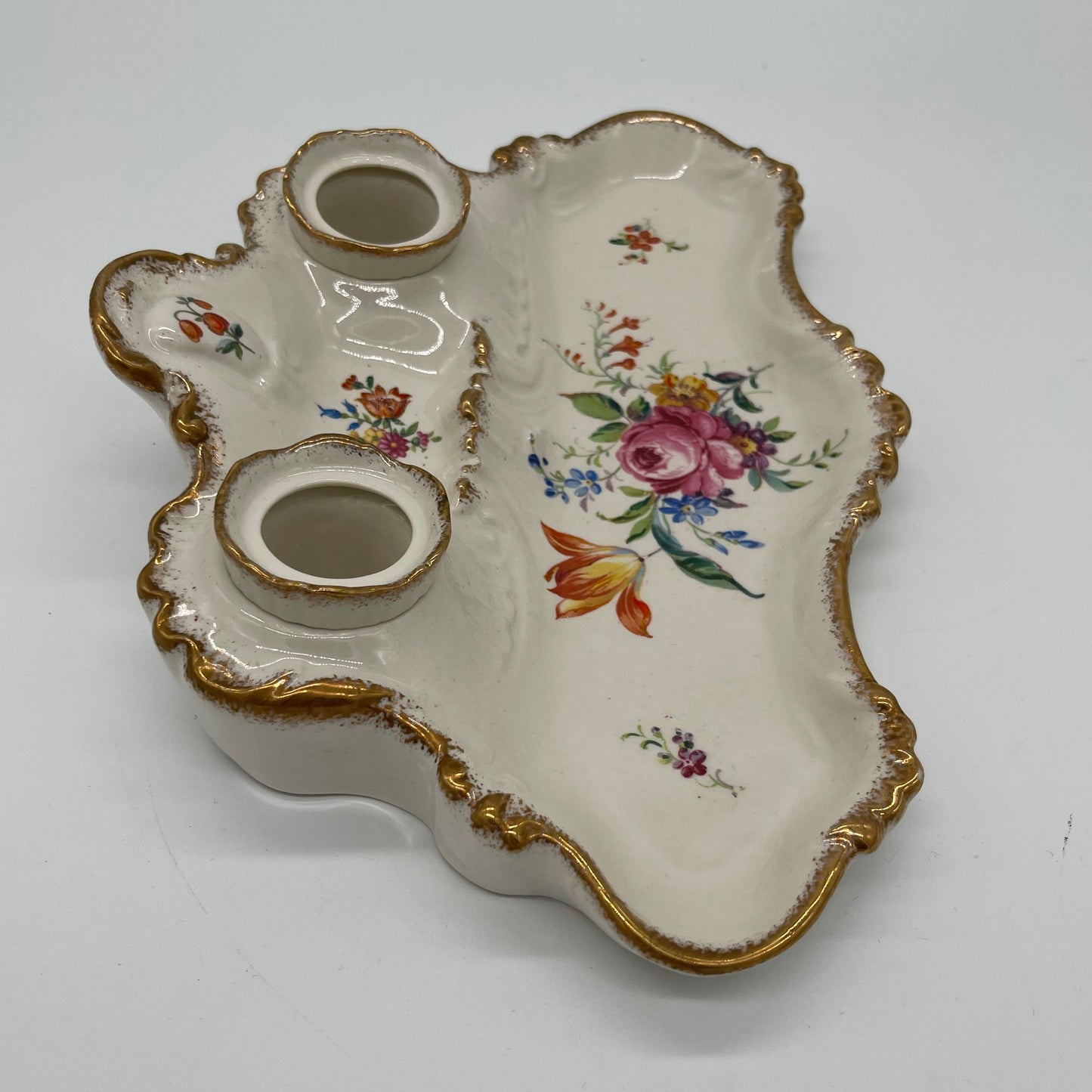 Vintage Ink Well Desk Set (Item Number 0038)
