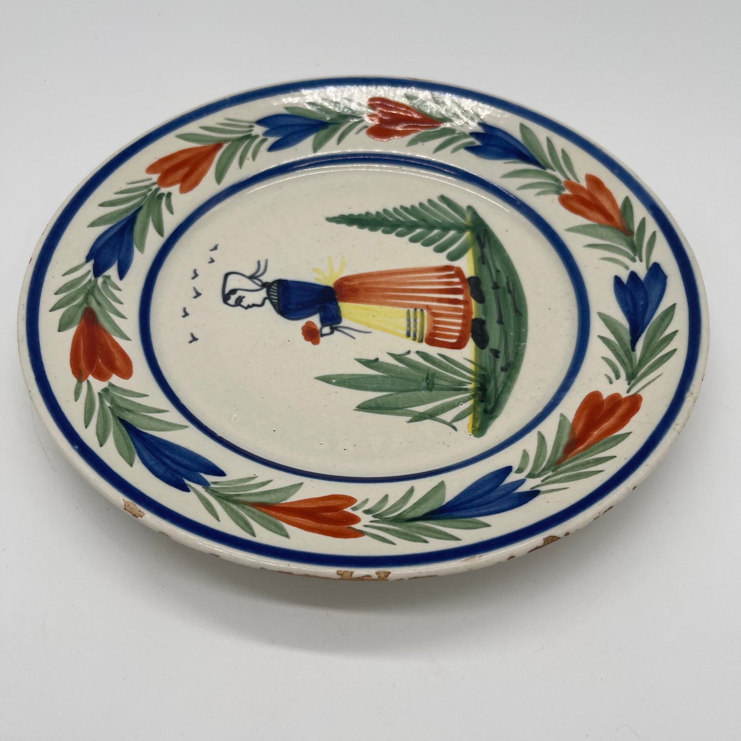 Quimper Plate (Item Number 0074)