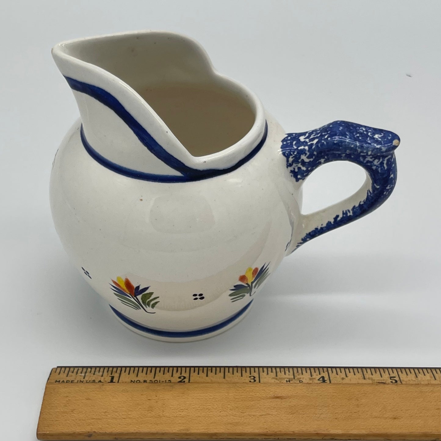 Quimper Pitcher (Item Number 0001)
