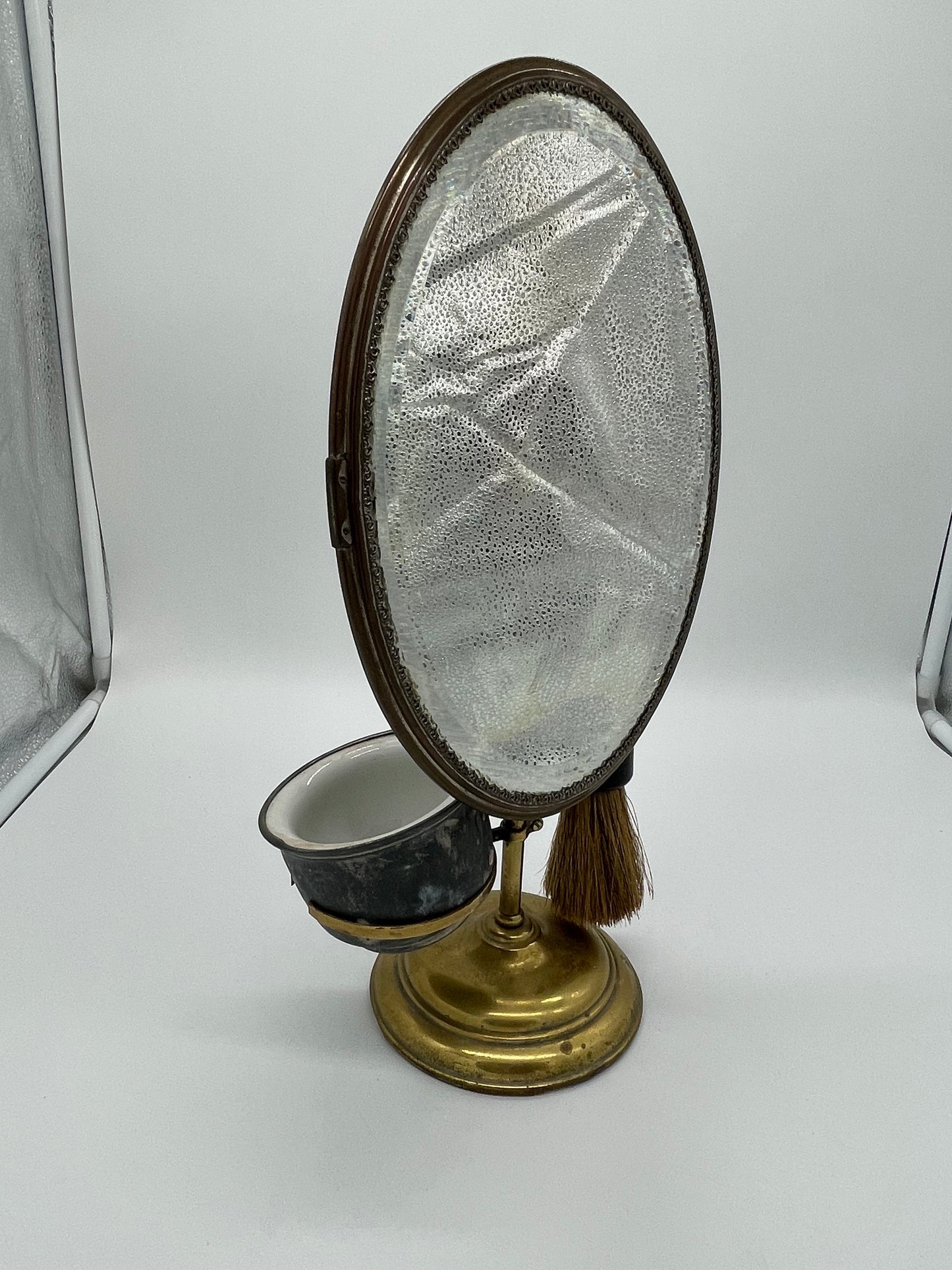 Antique Shaving Mirror (Item Number 0024)