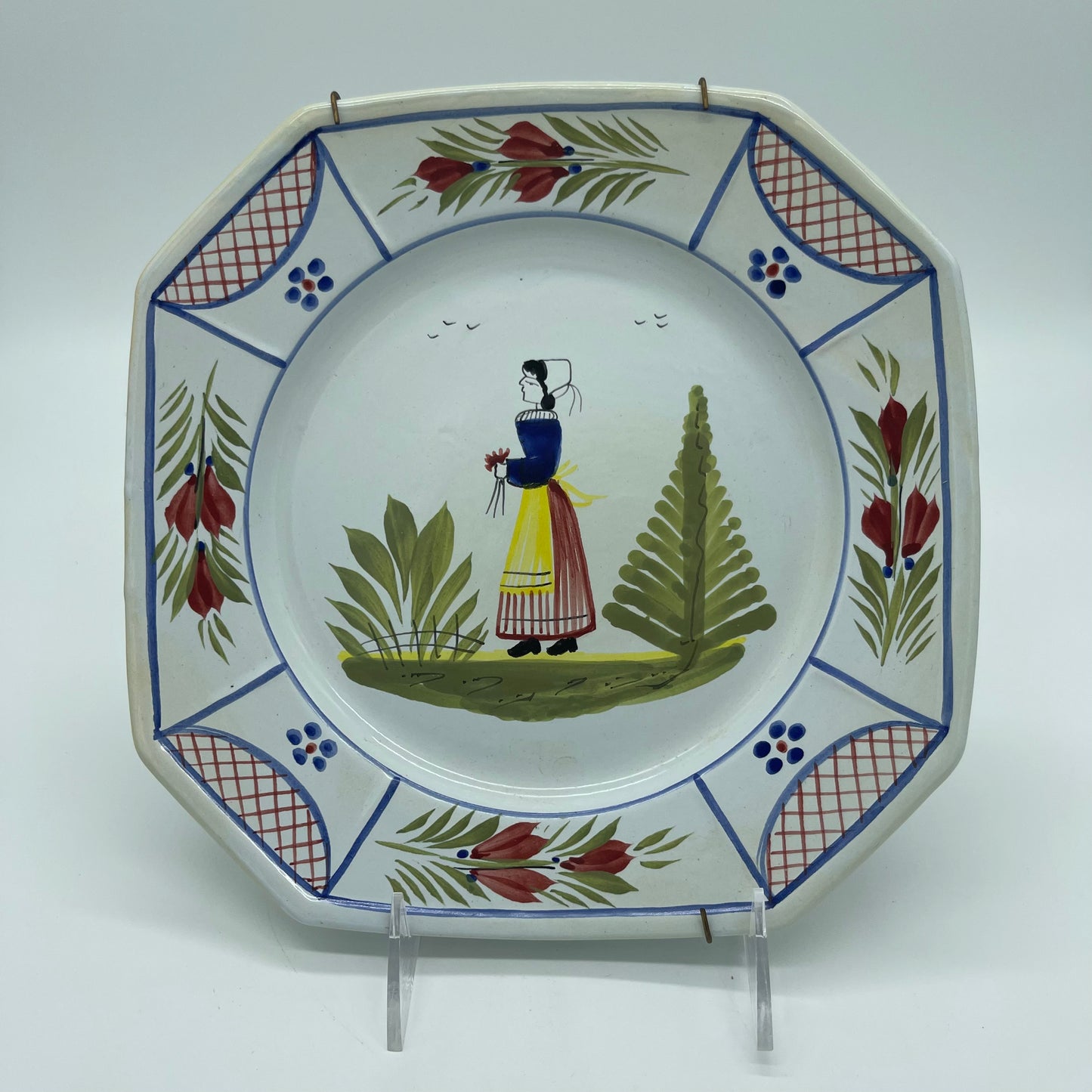 Quimper Plate (Item Number 0071)