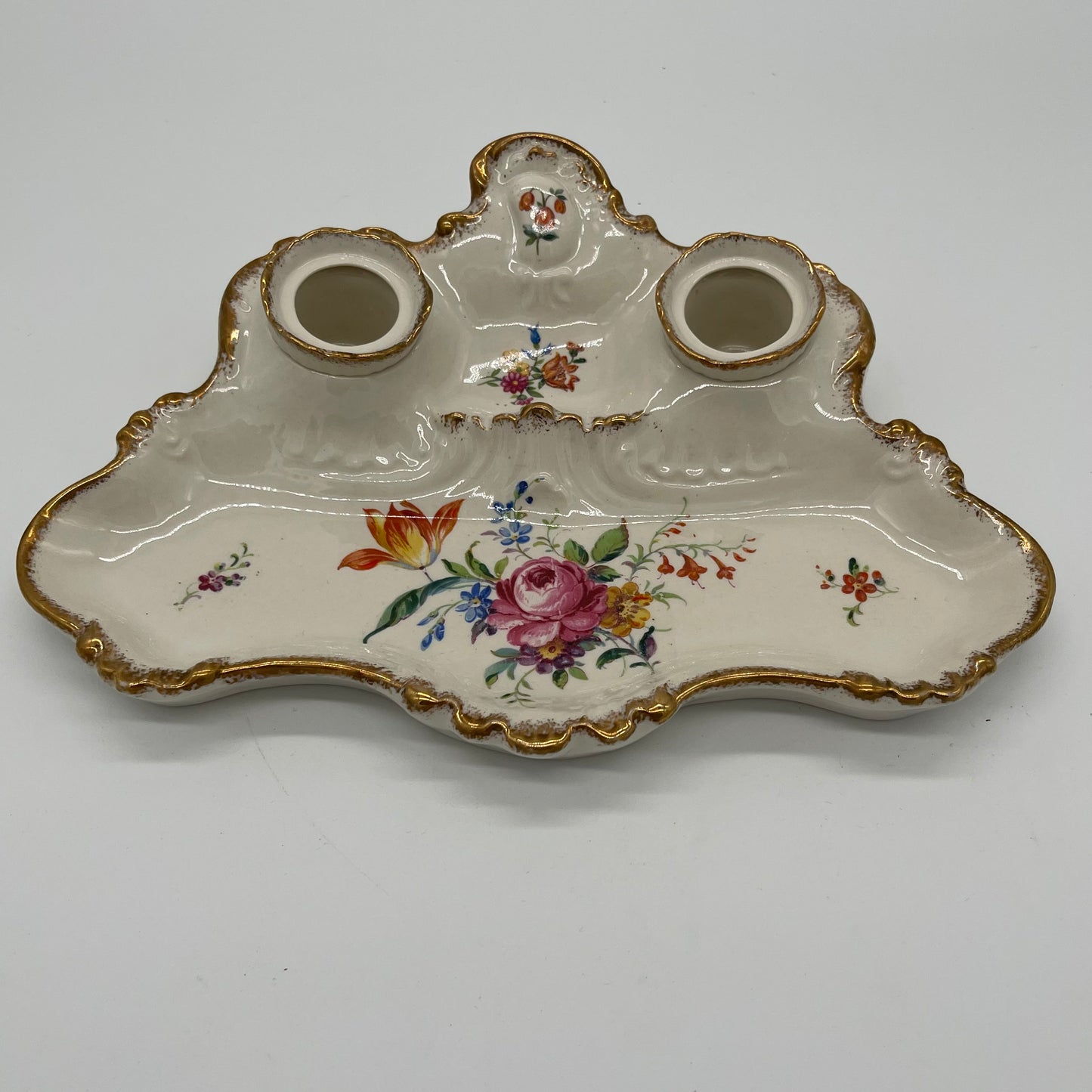 Vintage Ink Well Desk Set (Item Number 0038)
