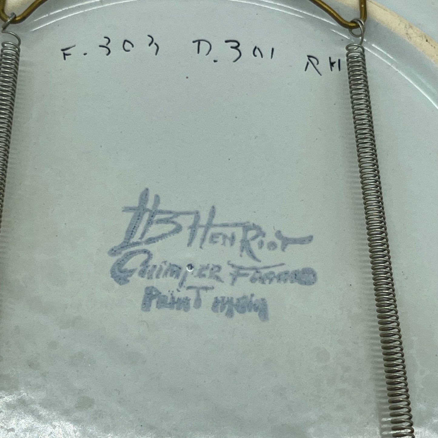Quimper Plate (Item Number 0071)