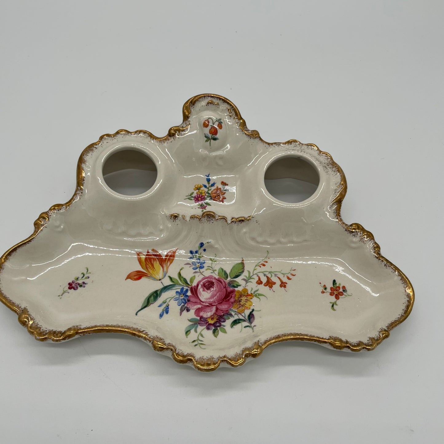 Vintage Ink Well Desk Set (Item Number 0038)