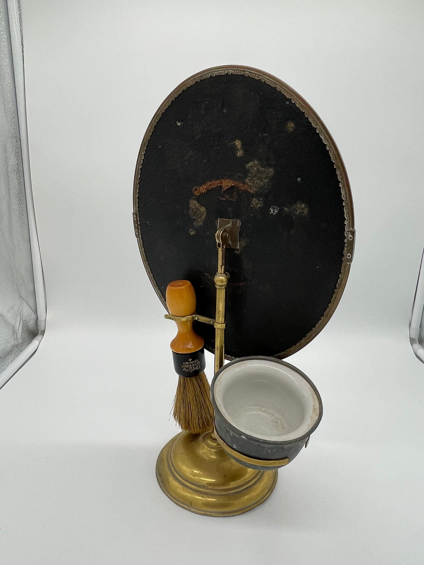 Antique Shaving Mirror (Item Number 0024)