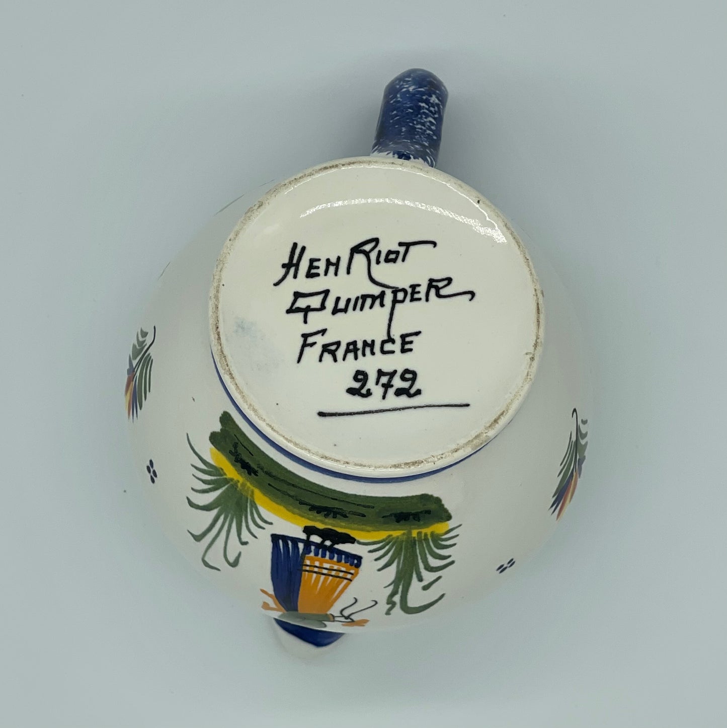 Quimper Pitcher (Item Number 0001)
