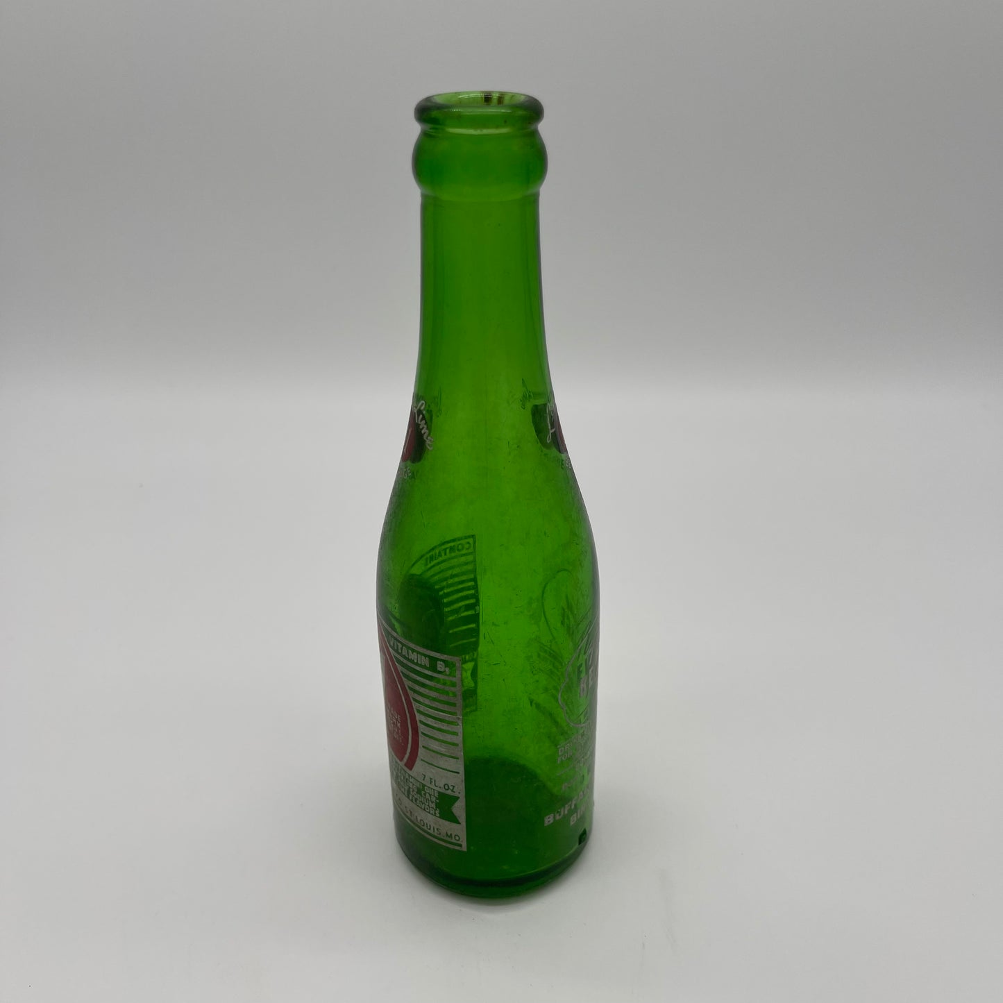 Vintage B-1 Lemon-Lime Soda Bottle (Item Number 0178)