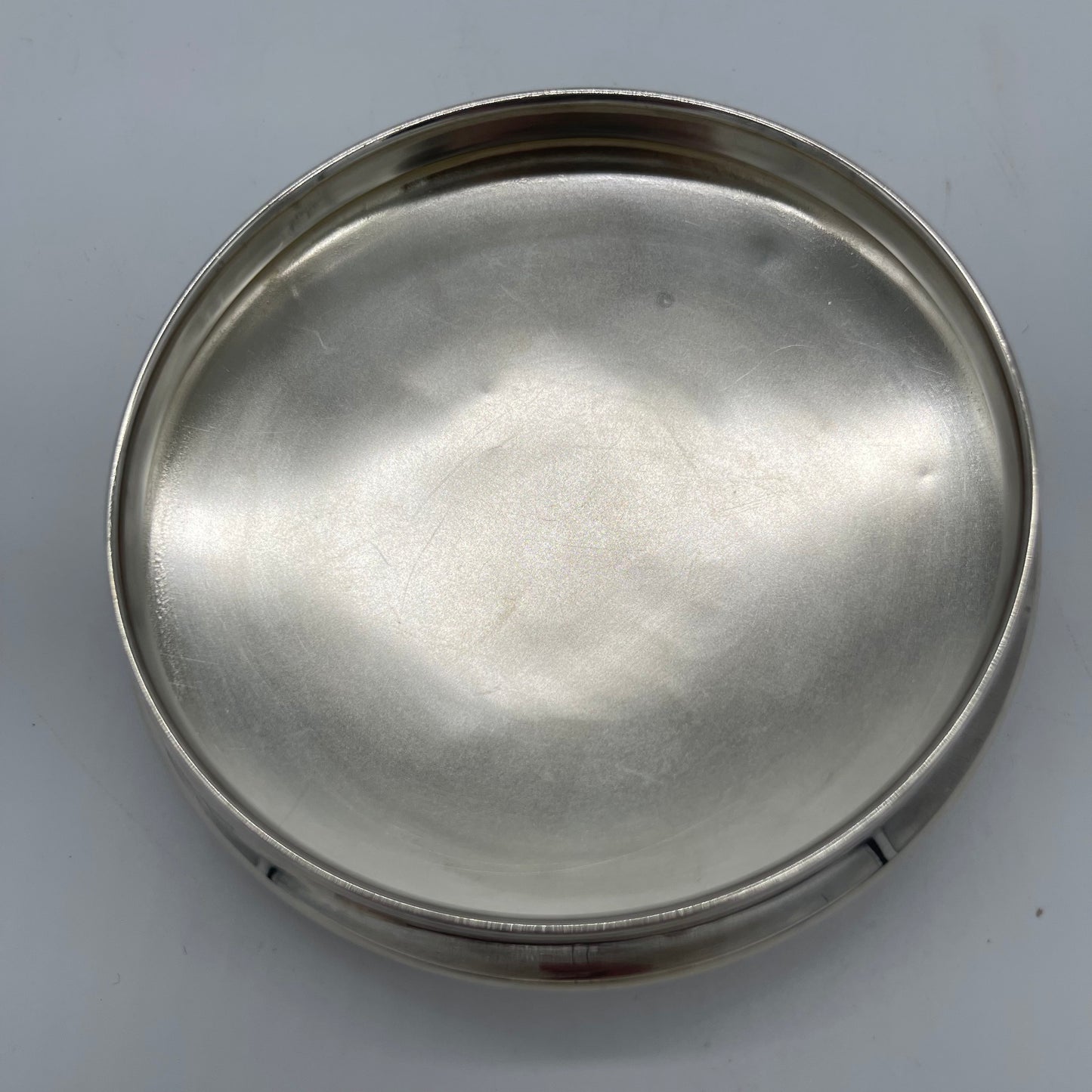 Waterford Crystal Powder Jar with Sterling Monogrammed Lid (Item Number 0054)
