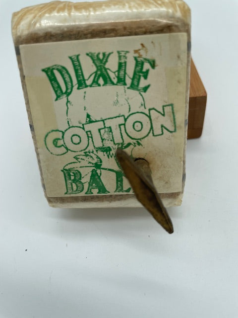 Dixie Cotton Bale Music Box (Item 0338)