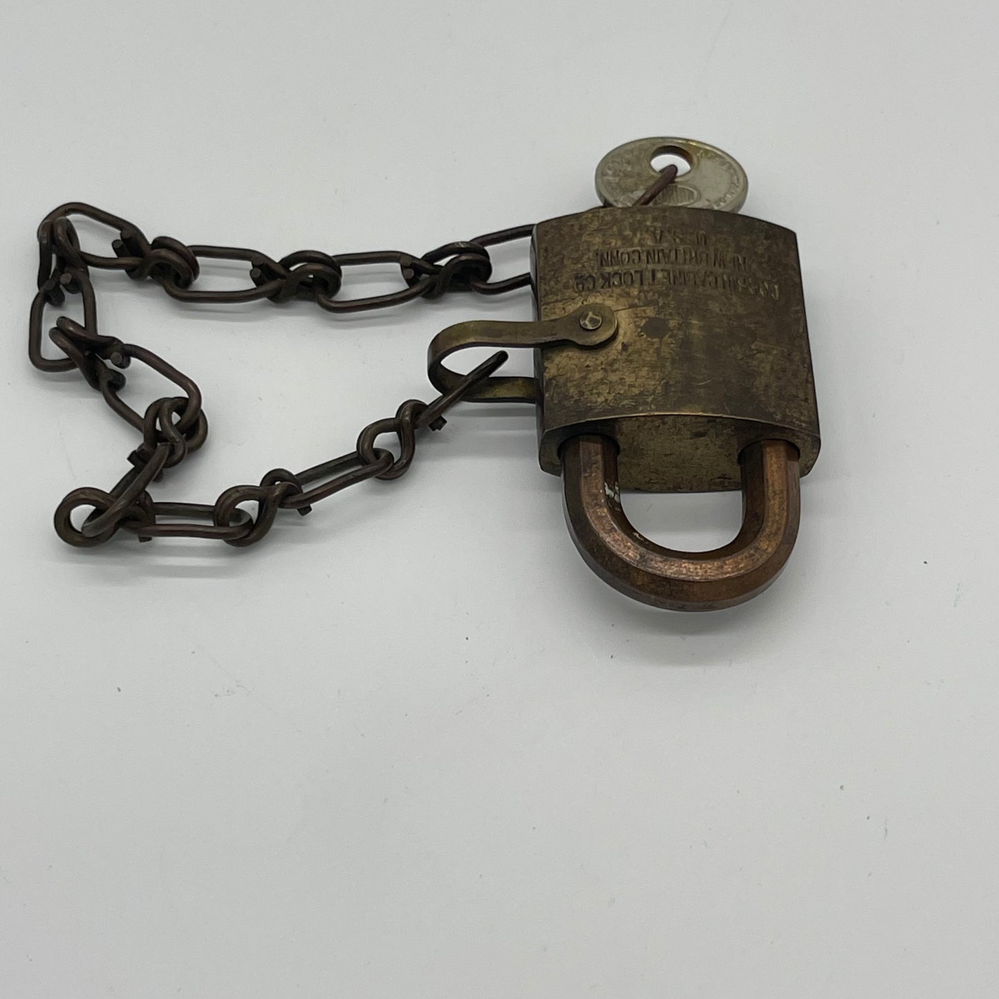Vintage US Navy Lock with Key (Item Number 0014)