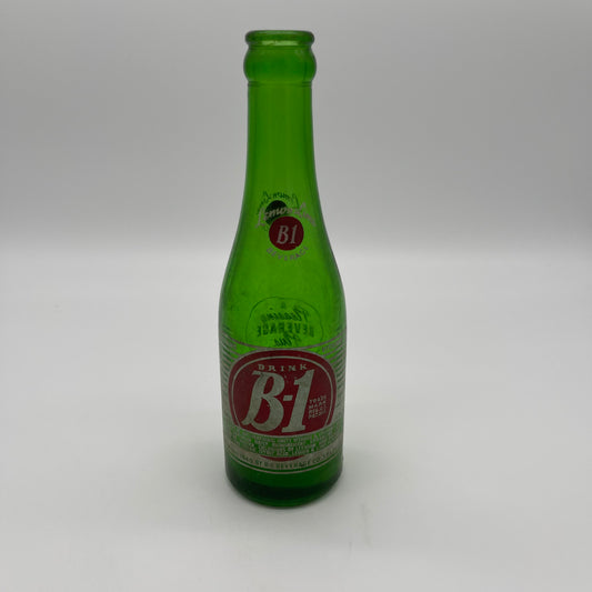 Vintage B-1 Lemon-Lime Soda Bottle (Item Number 0178)