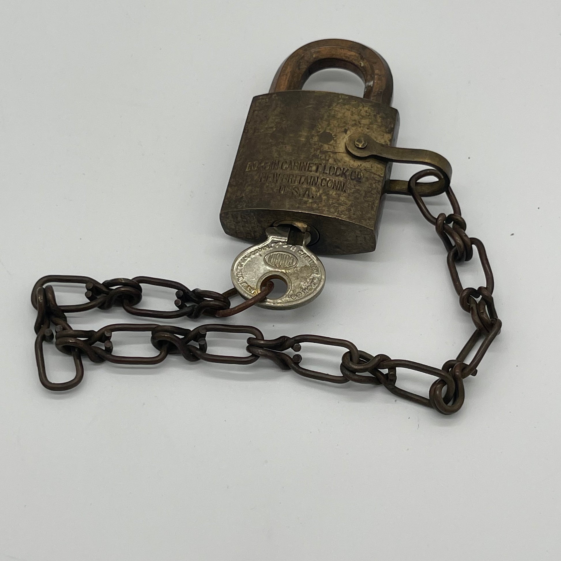 U.S. Navy brass padlock — The Arm