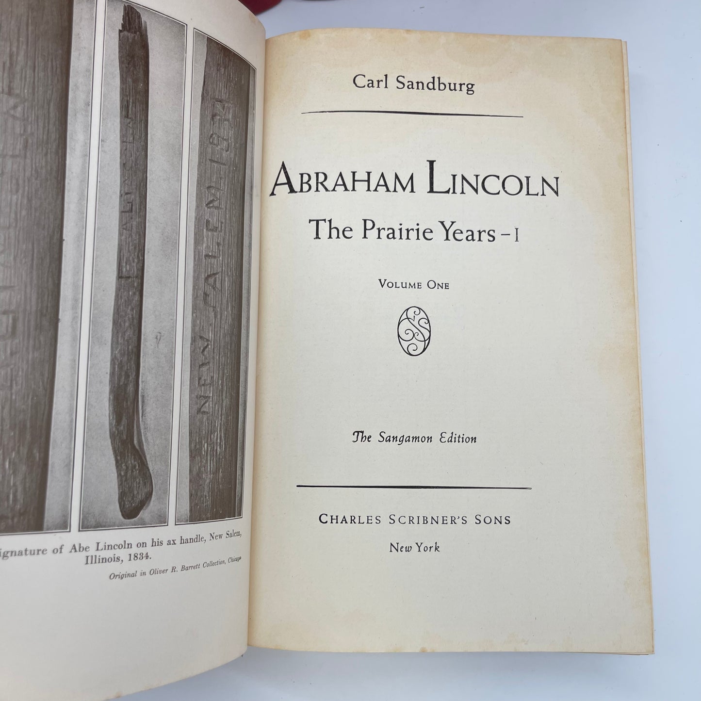 Abraham Lincoln by Carl Sandburg (Item Number 0046)