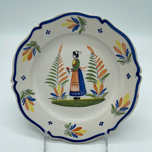 Quimper Plate (Item Number 0075)