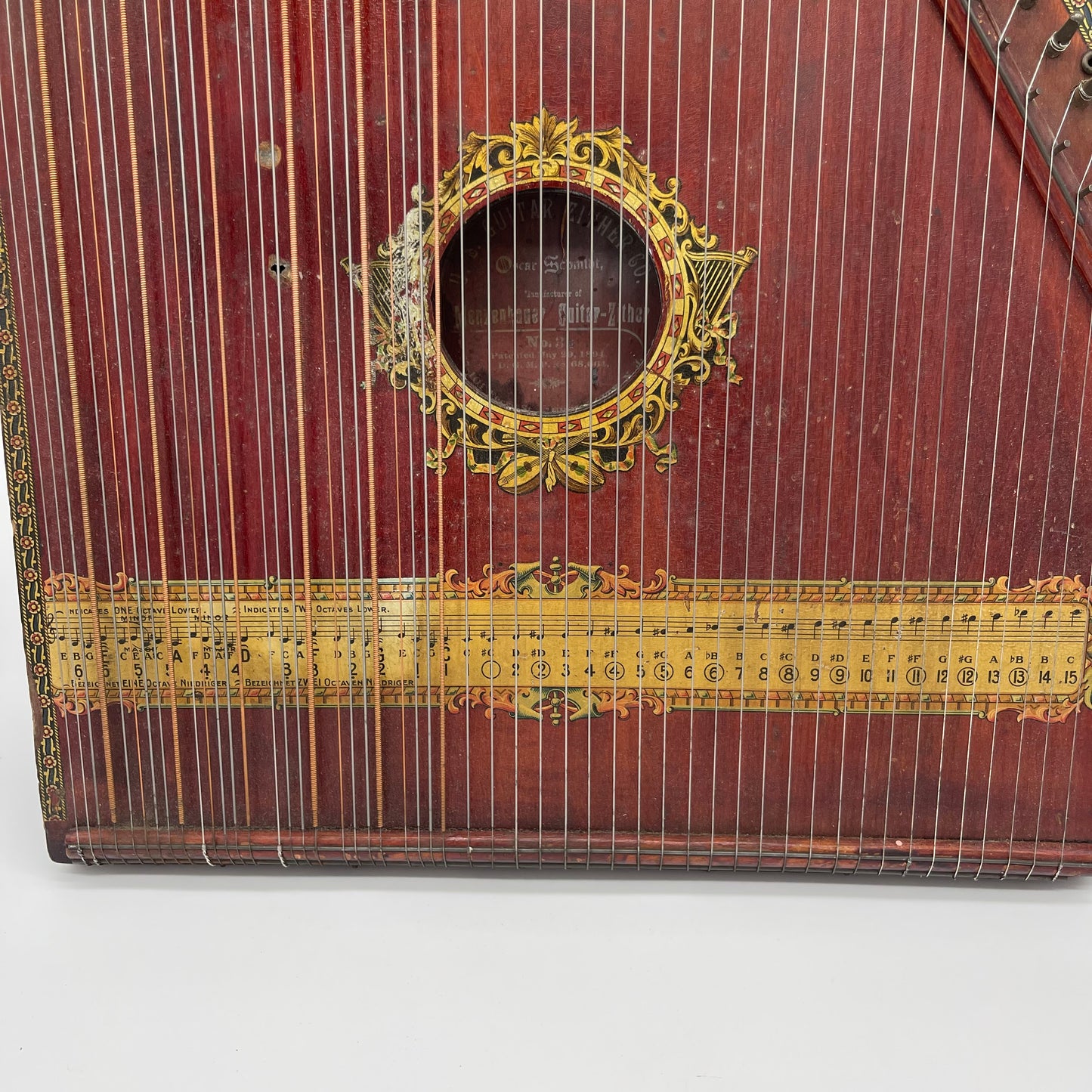 Antique Autoharp/Zither (Item Number 0094)