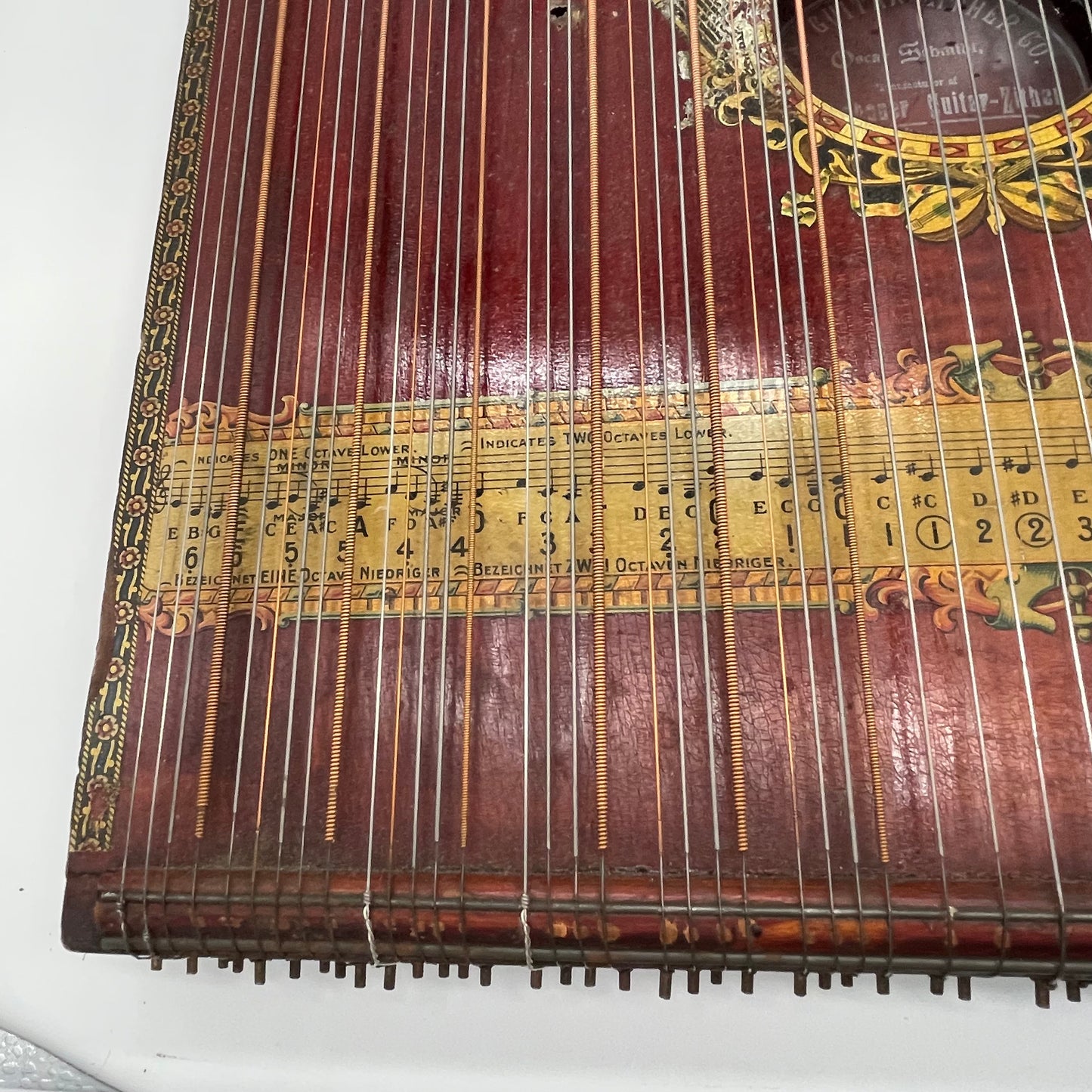 Antique Autoharp/Zither (Item Number 0094)