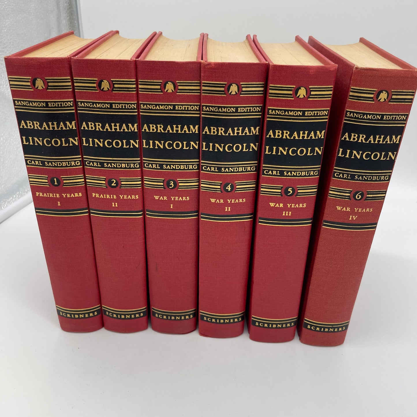 Abraham Lincoln by Carl Sandburg (Item Number 0046)