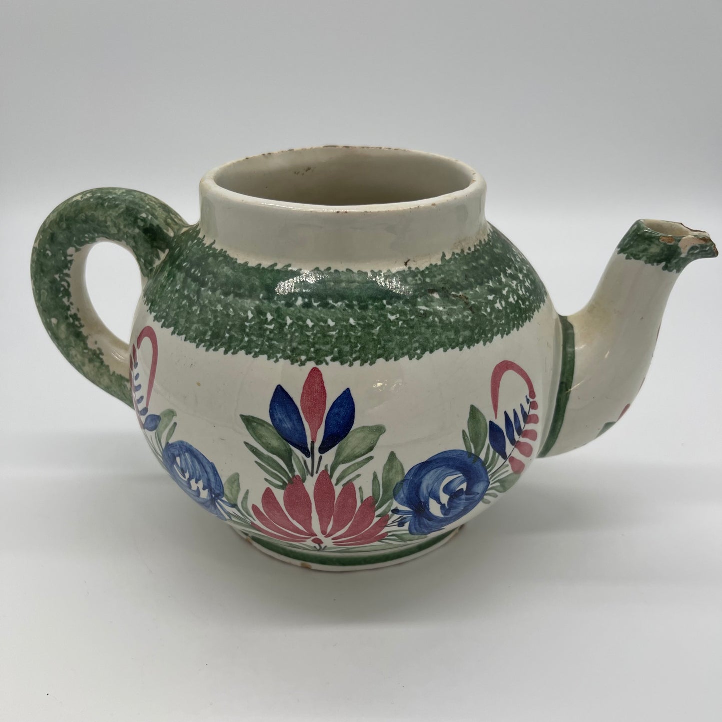 Quimper Teapot (Item Number 0076)