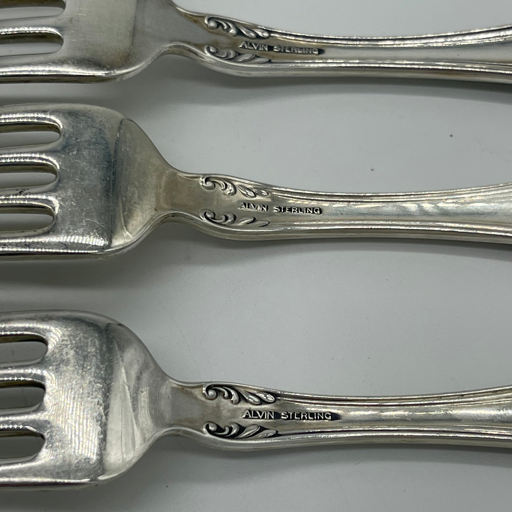 Prince Sterling Silver Fork & Spoon Set - Elizabeth Bruns, Inc.
