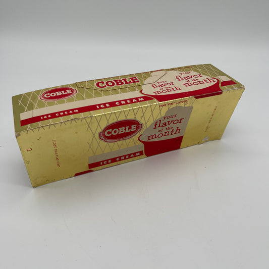 Coble Ice Cream Cardboard Container (Item Number 0211)
