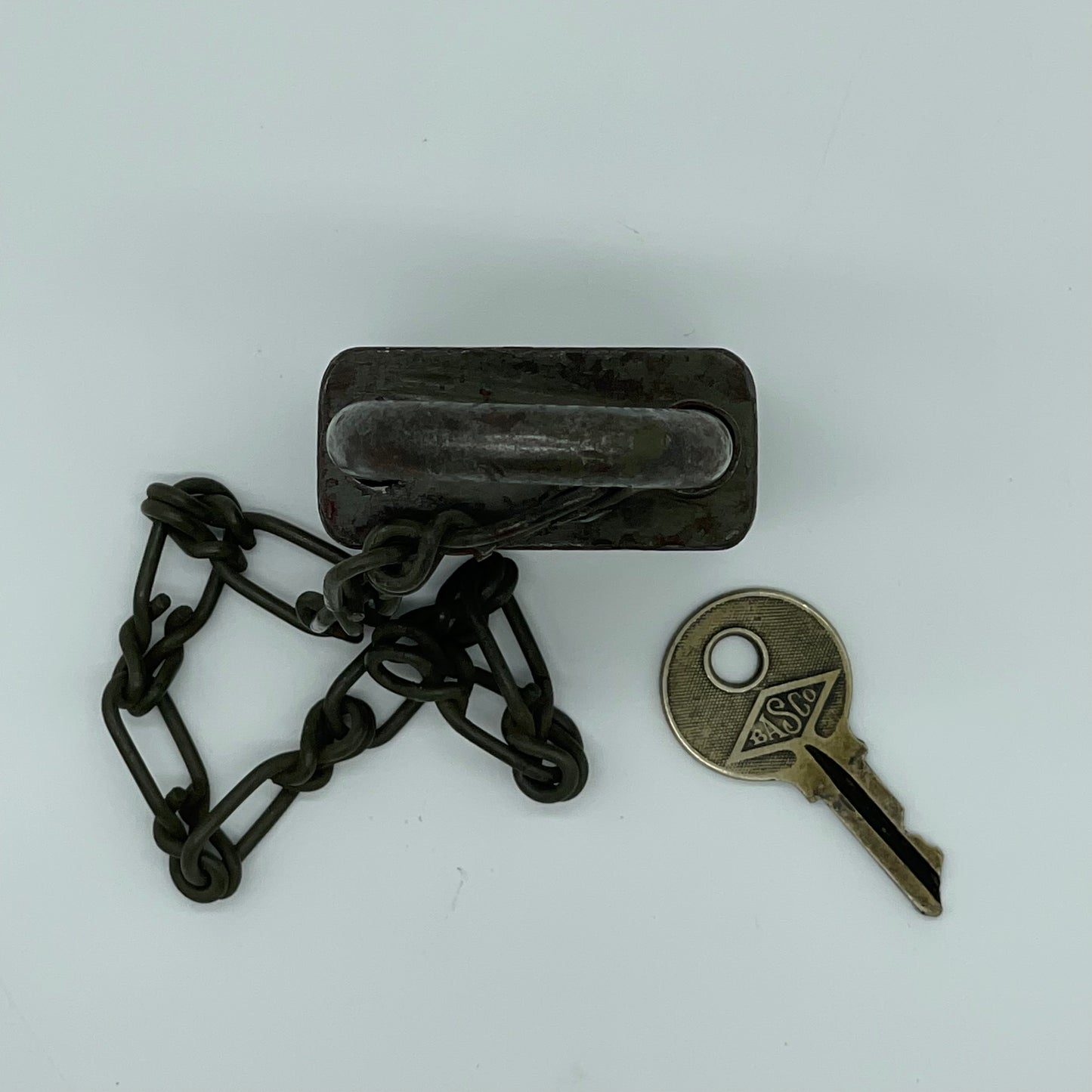 Vintage Yale Military Lock with Key (Item Number 0015)