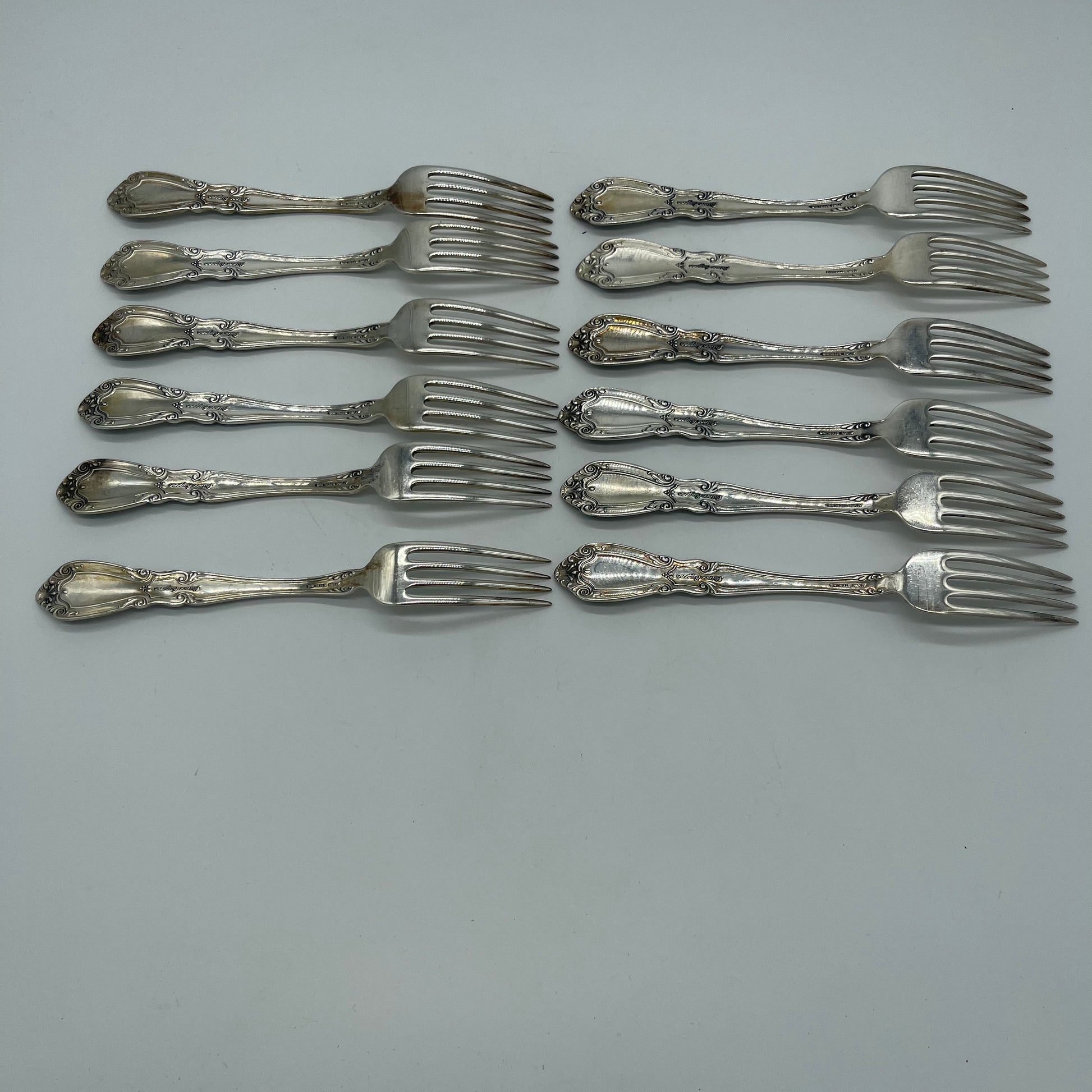 Prince Sterling Silver Fork & Spoon Set - Elizabeth Bruns, Inc.