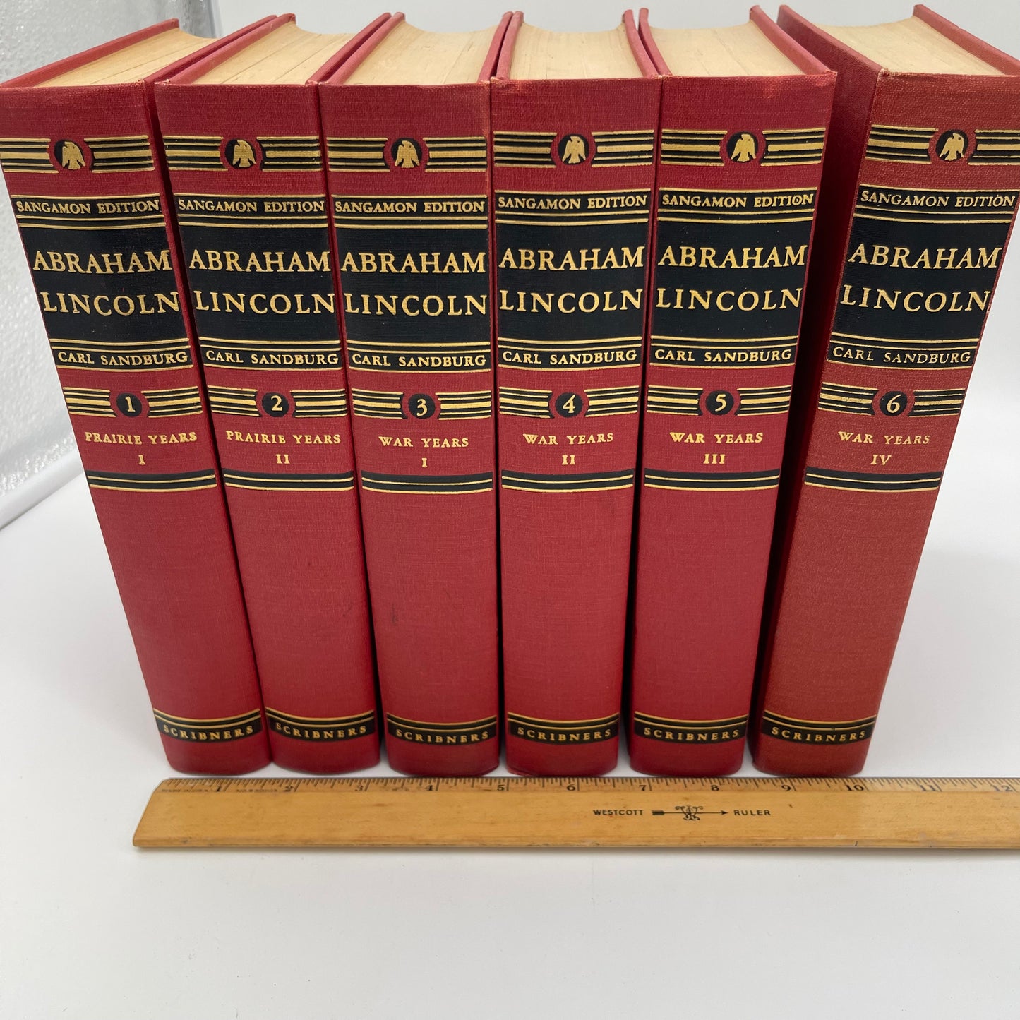 Abraham Lincoln by Carl Sandburg (Item Number 0046)